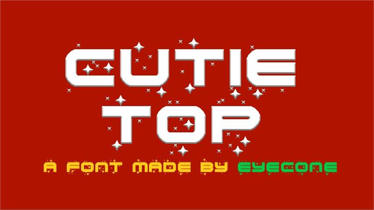 Cutie Top font插图1