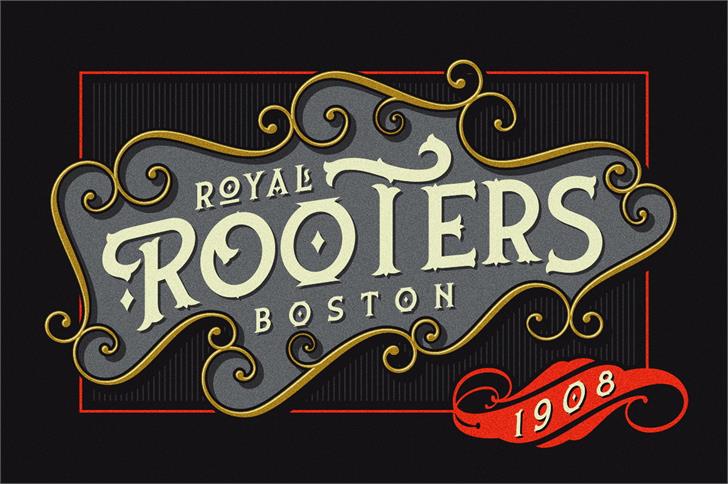 nufced DEMO font插图