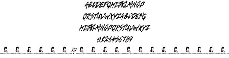 Death Valley font插图1