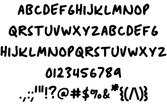 Anitype Journal1 font插图1