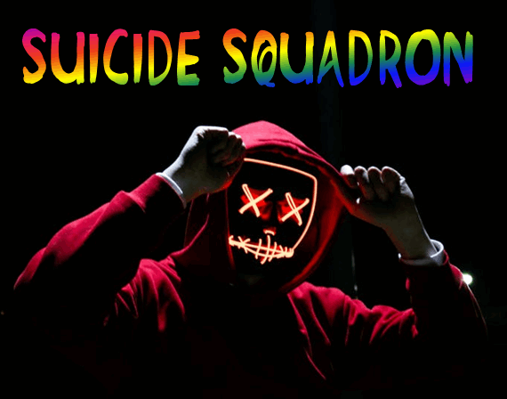 Suicide Squadron font插图