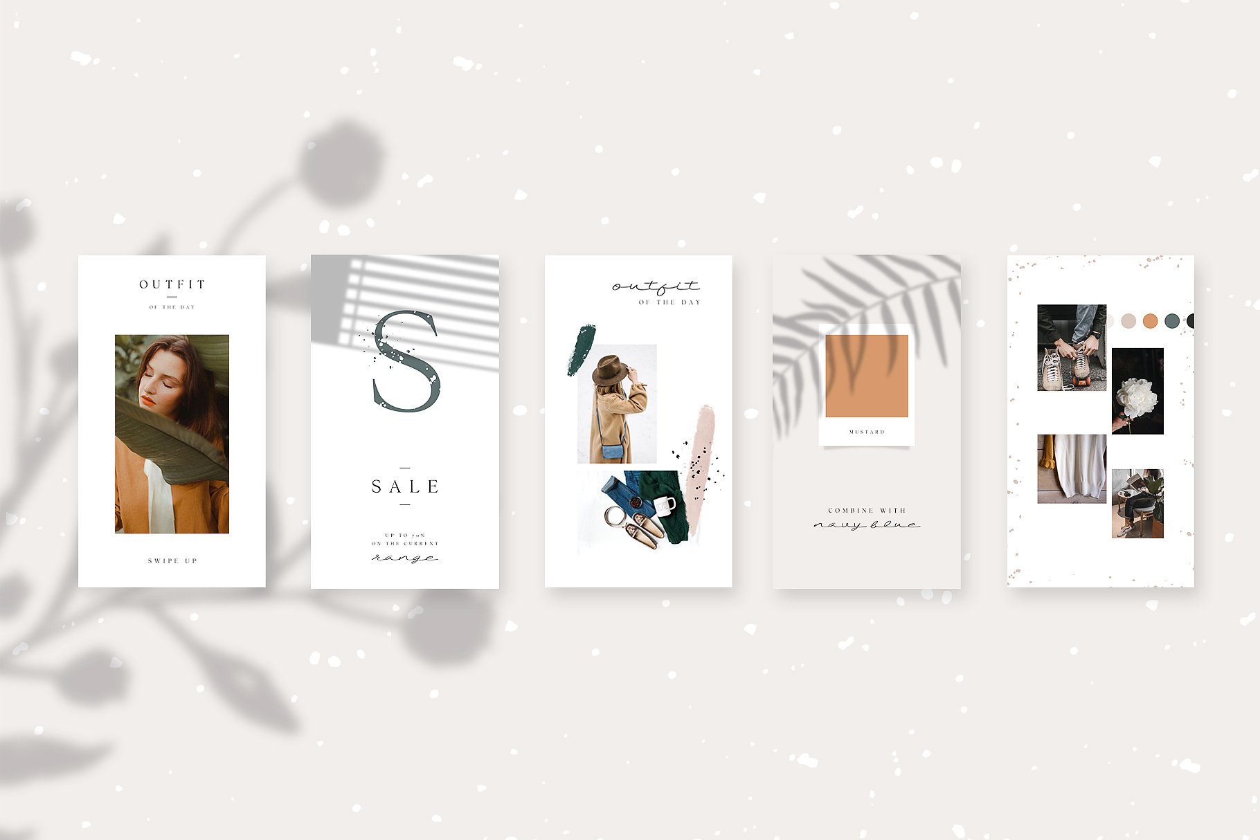 时尚极简的Instagram故事动画模板素材库精选 ANIMATED Instagram Stories – Lucia [psd]插图(6)