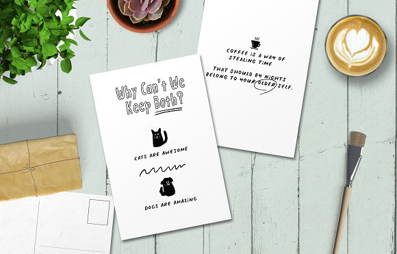 Whiskey Bite – Hip Font Trio插图3