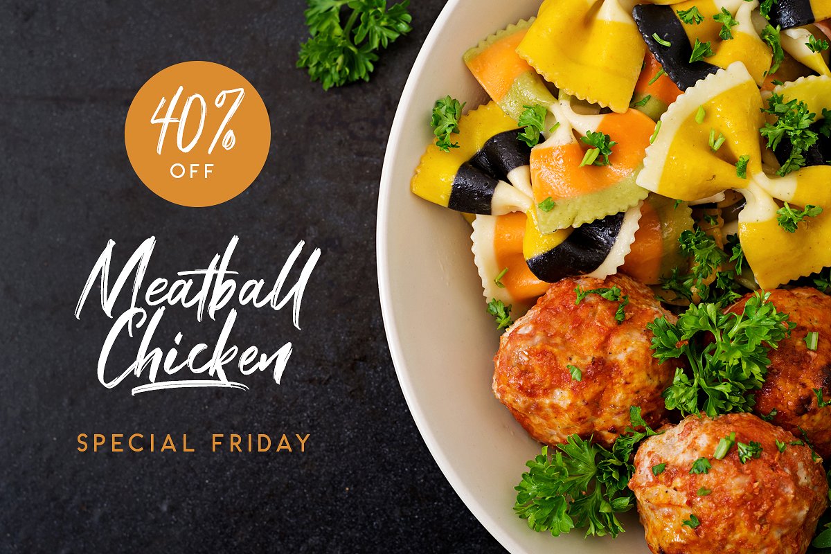 Black Mountage – Brush Font插图1