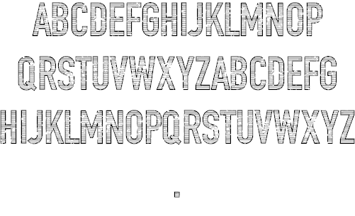 Trailer Park Lane font插图1