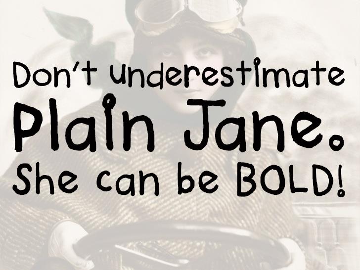 Plain Jane Bold font插图1