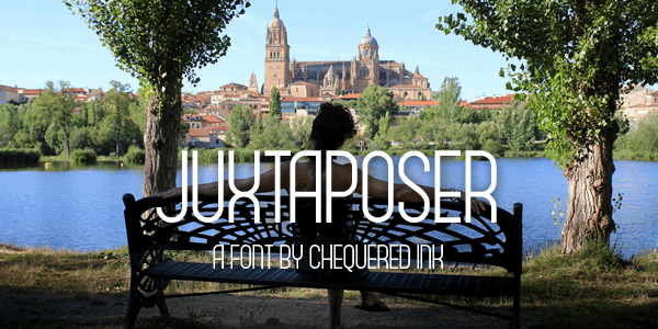 Juxtaposer font插图 Juxtaposer font插图