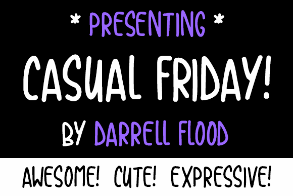 Casual Friday font插图 Casual Friday font插图