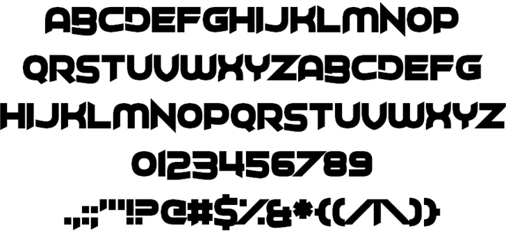 Project H font插图1