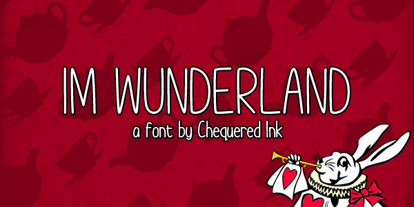 Im Wunderland font插图 Im Wunderland font插图