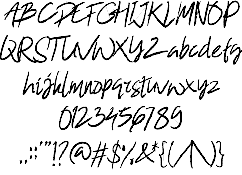 Winkdeep One font插图5