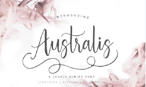 Australis Font Family插图
