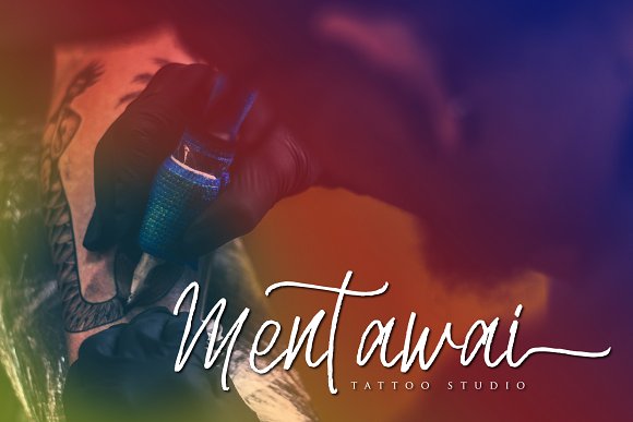 Master Brush Font插图3