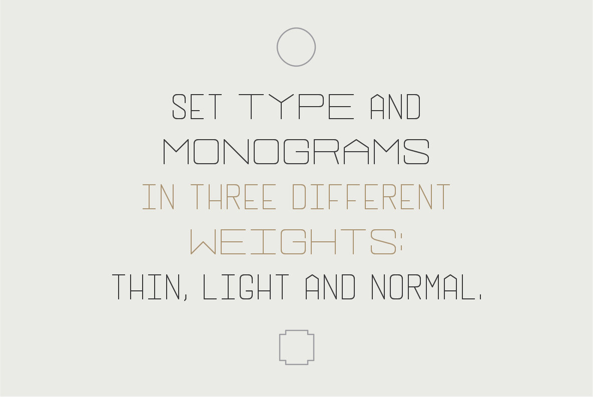 Monomi Font Family插图3