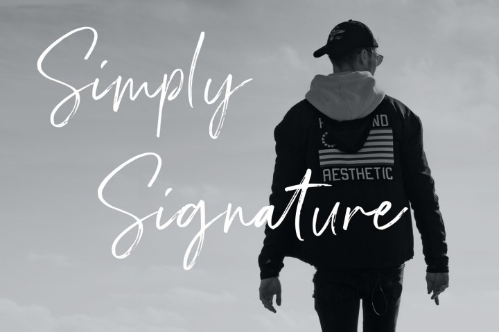 Katulamp Handwriten Brush Font插图2