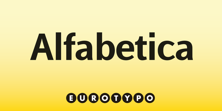 Alfabetica Font Family插图