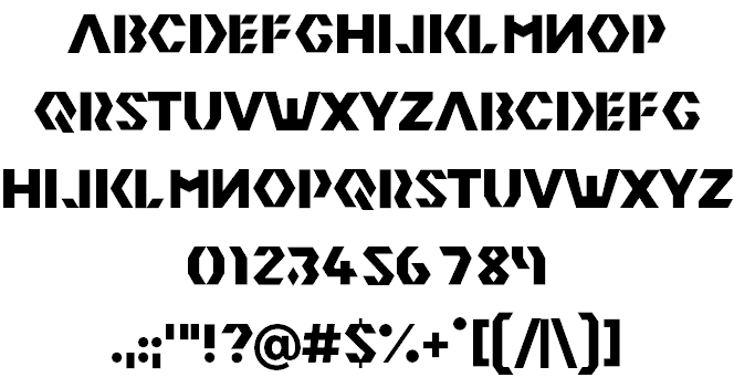 Radio Edit font插图1