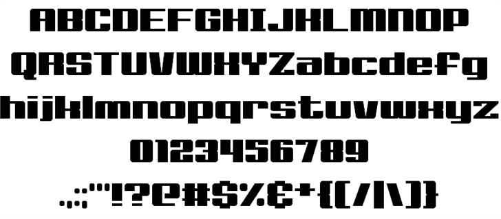 Big Old Boldy font插图1