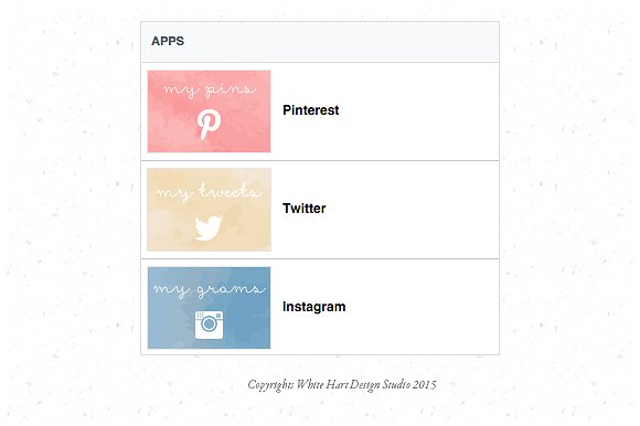 Facebook专页社交媒体应用标签 facebook page social media app tabs插图