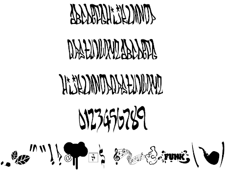 THA FUNK – URBAN HOOK-UPZ font插图1 THA FUNK – URBAN HOOK-UPZ font插图1