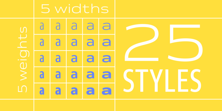 Venn Font Family插图2