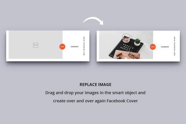 极简主义Facebook脸书网封面设计素材Vol.8 Facebook Cover Vol. 8插图(2)