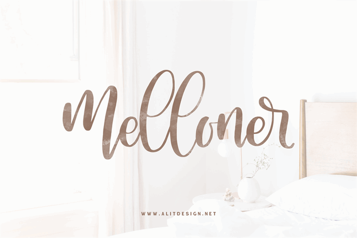 Melloner font插图