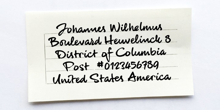 blackHand Font插图4