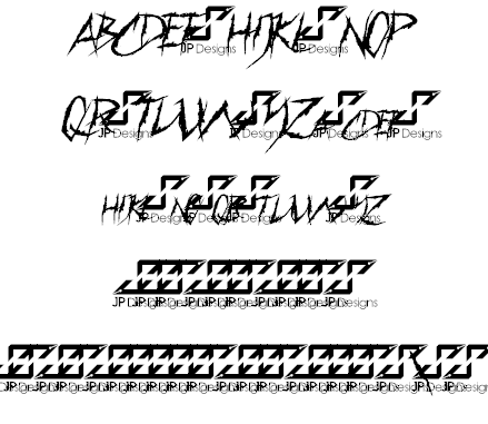 Horror & Dead DEMO font插图3