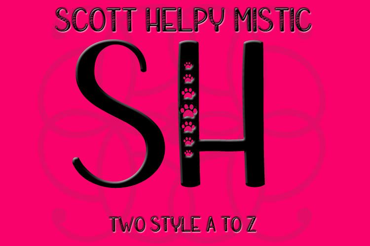 Scott Helpy Big Family Regular Font插图2