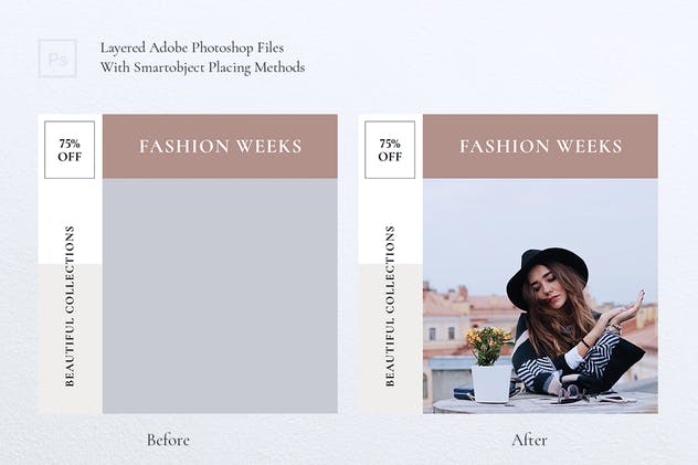 新媒体社交媒体促销广告模板素材库精选 QUEEN Social Media Post插图(3)