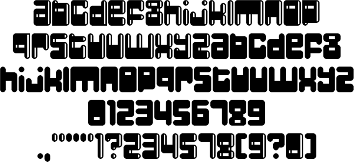 Eggplant Unicase font插图2