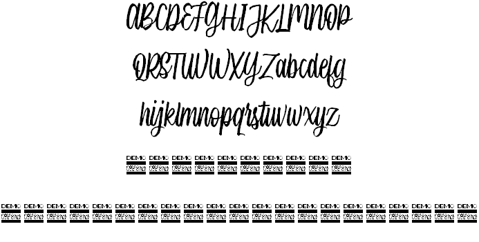 Single Brand Demo font插图1 Single Brand Demo font插图1