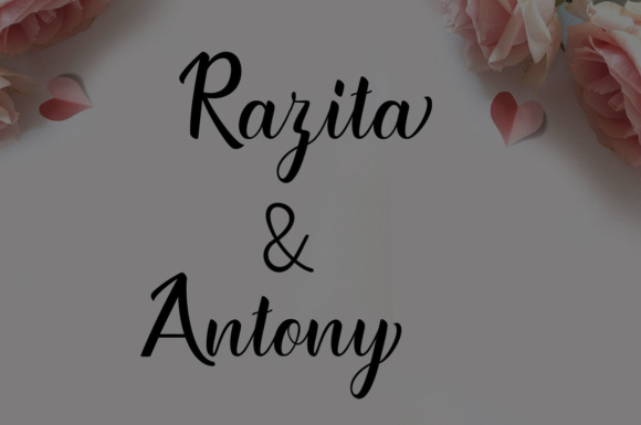 Kamellia Font插图3