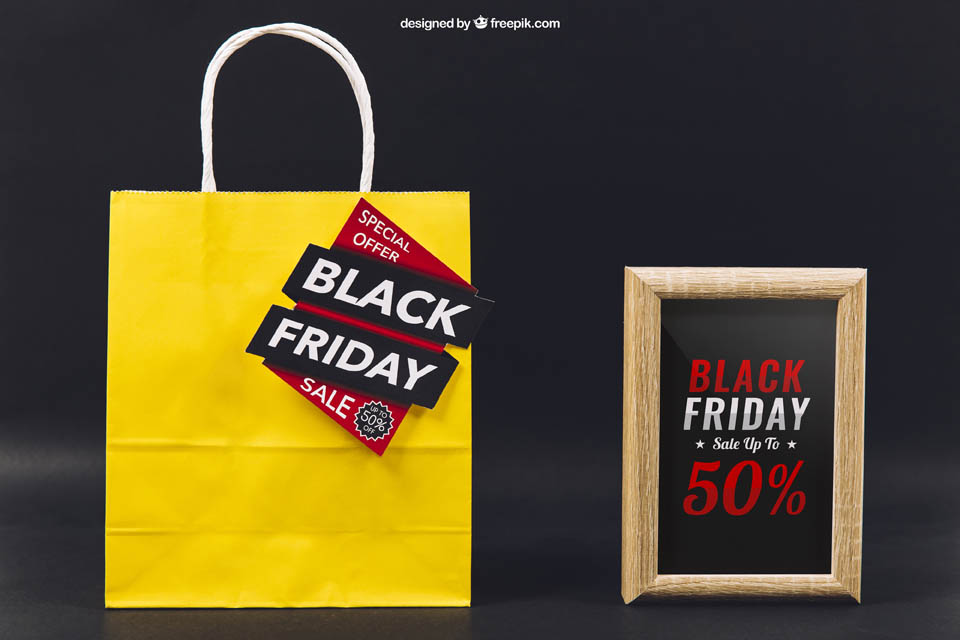 第四弹:30+黑色星期五促销广告物料素材 Black Friday Sales Graphics插图(42)
