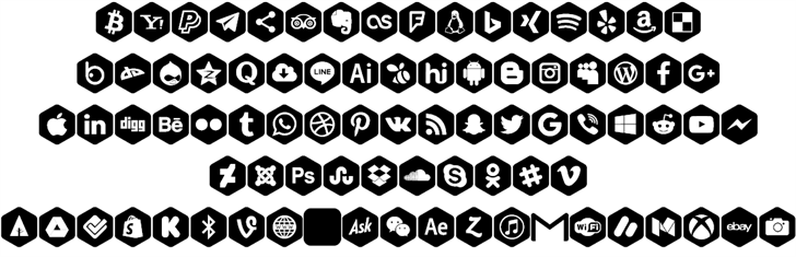 Social Color Pro font插图2