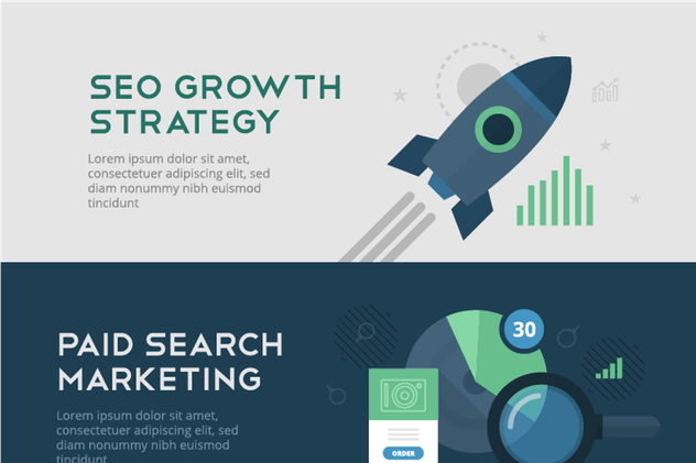 SEO数字营销主题Banner模板 SEO Marketing Banners插图(2)