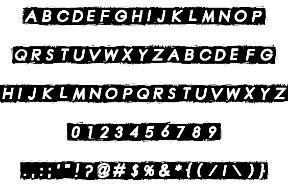 Finished Sympathy font插图1