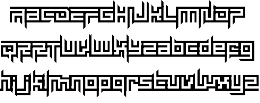 Mayon Exquisite font插图2