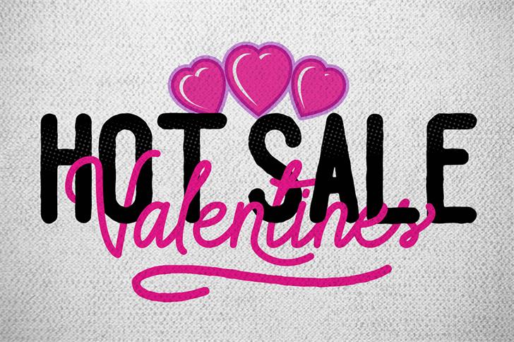 Majestic Romance font插图3