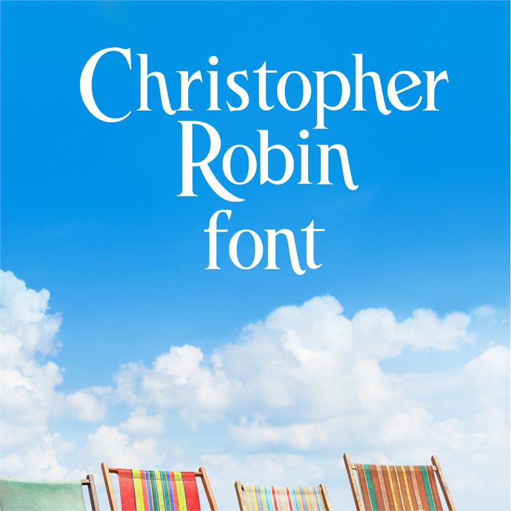 Christopher Robin font插图 Christopher Robin font插图