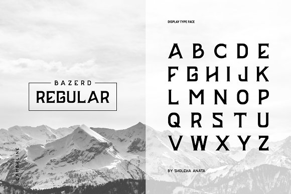 BAZERD – Typeface插图2