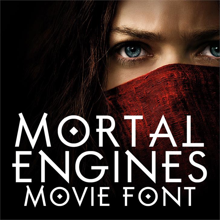Mortal Engines font插图 Mortal Engines font插图