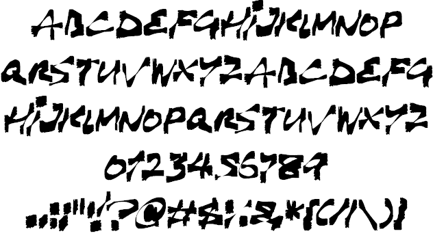 Haunting font插图1 Haunting font插图1