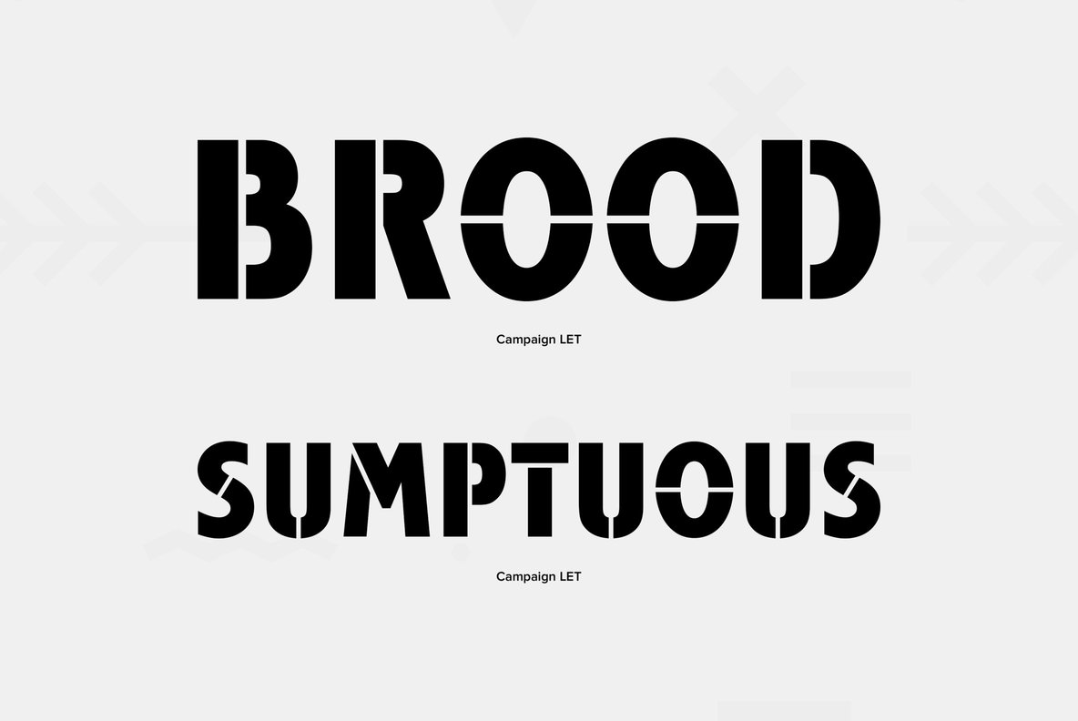 Campaign Font插图5