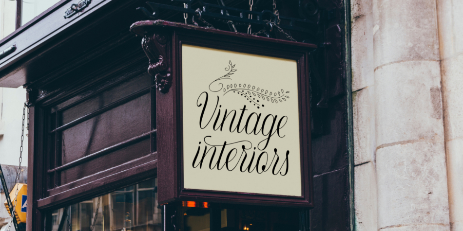 French Armoire Font插图3