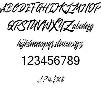 Entreaty font插图1