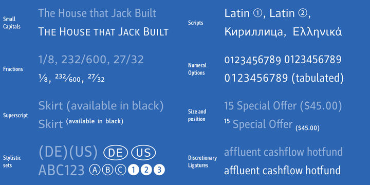 Gimbal Grotesque Font Family插图4