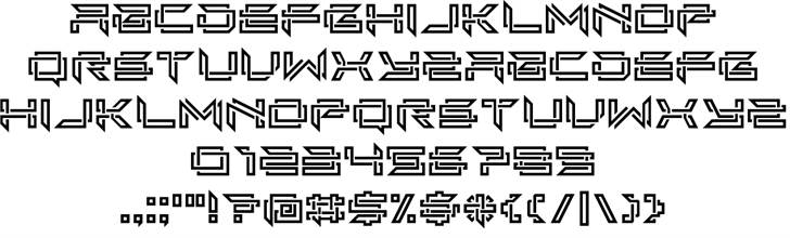 Next In Line font插图7