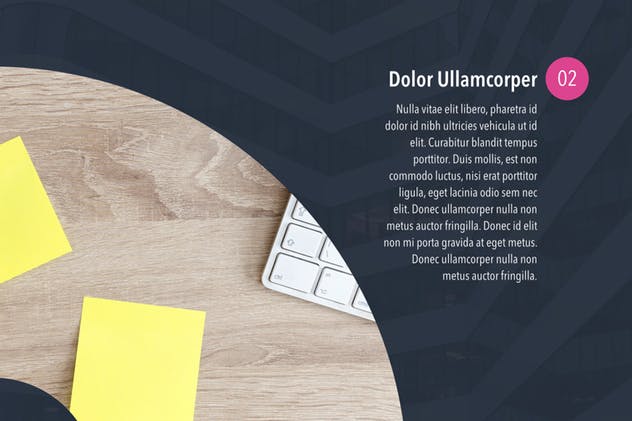 SWOT分析PPT模板下载 Midnight Office PowerPoint Template插图(7)